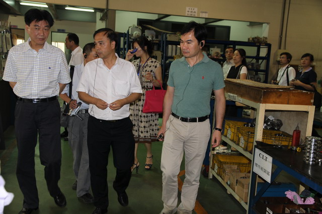 郭吉豐帶領企業家赴臺考察