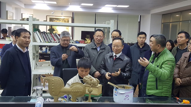 陳小平主委帶隊對富春江沿岸文化創意產業開展調研