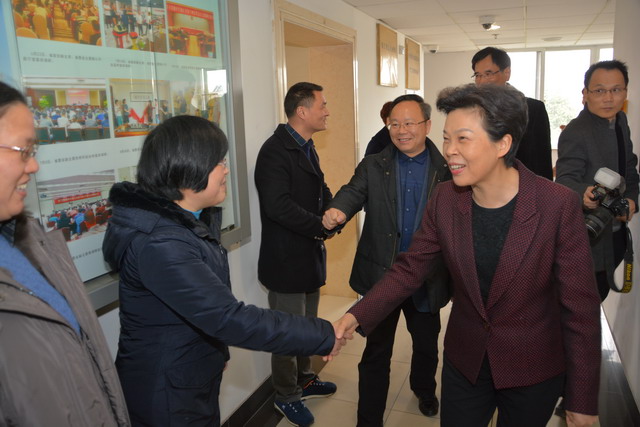 省政協(xié)主席葛慧君一行走訪民建省委會機關(guān)