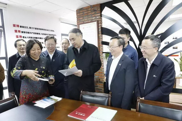 全國政協副主席、民建中央常務副主席辜勝阻在浙江調研