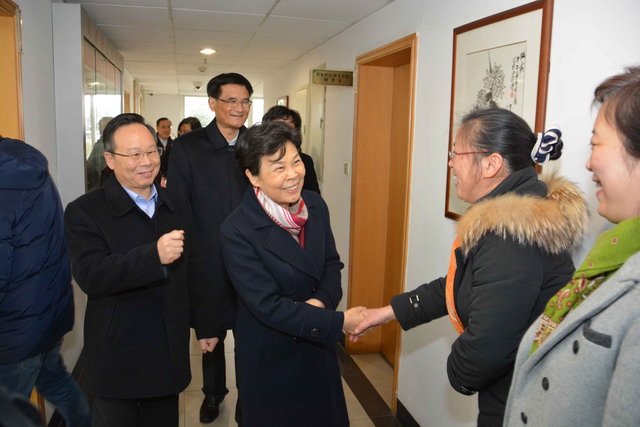 葛慧君走訪民建省委會機關