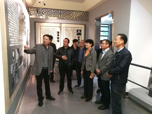民建中央宣傳部長蔡玲來麗調研