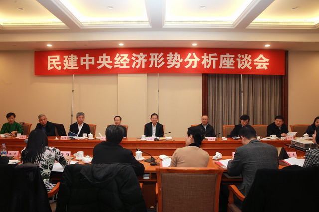 陳小平主委出席民建中央經(jīng)濟(jì)形勢(shì)分析座談會(huì)